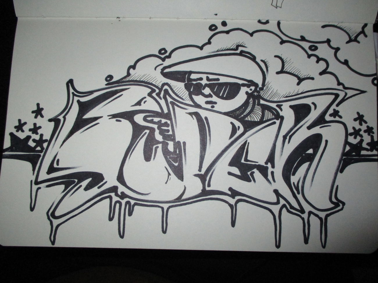 Graffiti Sketch - Photo by KUBA182 - kuba, pad (2015)