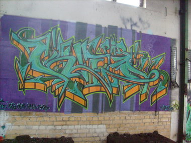 Graffiti Wall - Photo by KUBA182 - kuba, pad (2008)