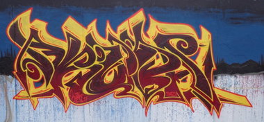 Graffiti Wall - Photo by KUBA182 - Kuba, PAD (2014)