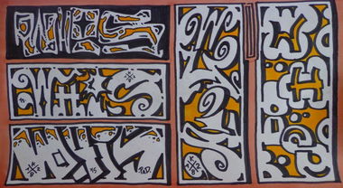 Graffiti Sketch - Photo by KUBA182 - Kuba, PAD, whiskey (2015)