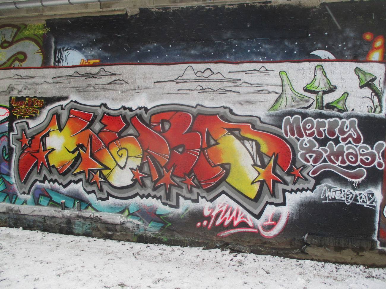 Graffiti Wall - Photo by KUBA182 - kuba, pad, happybdayslider (2017)