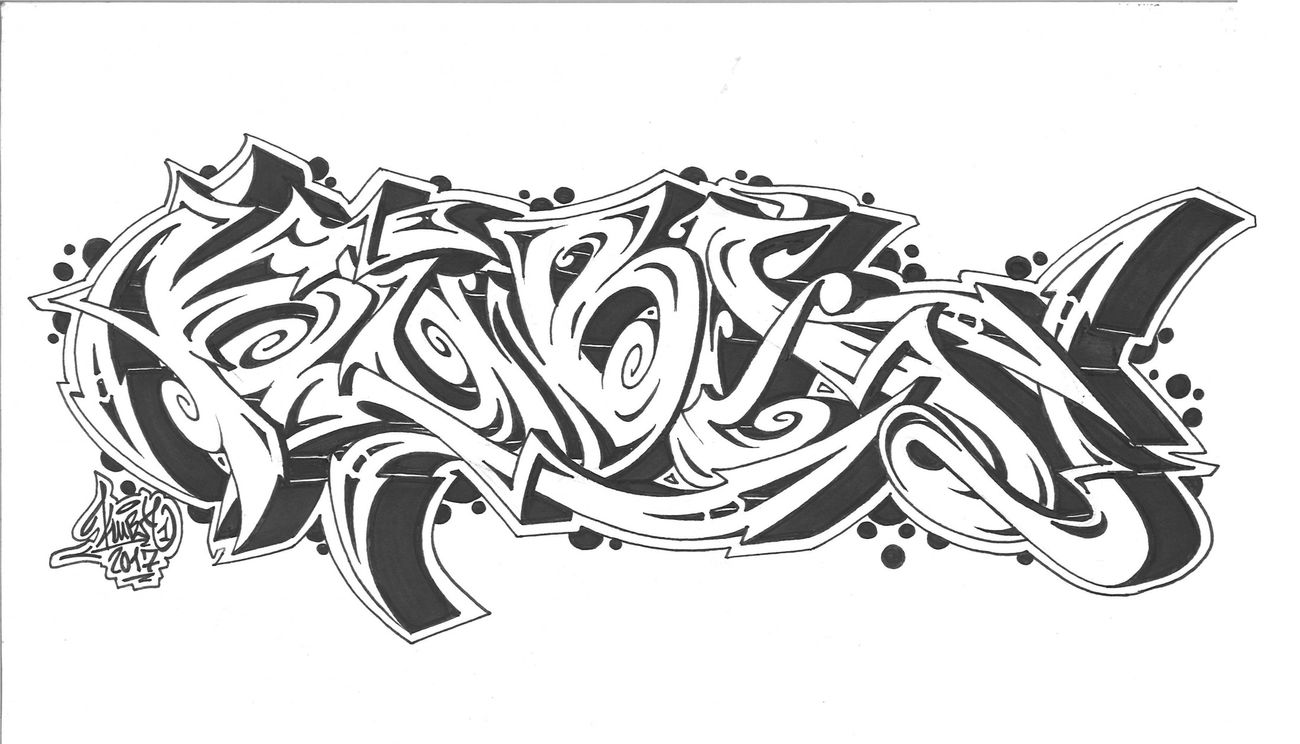 Graffiti Sketch - Photo by KUBA182 - kuba1, kubakubsen, pad (2017)