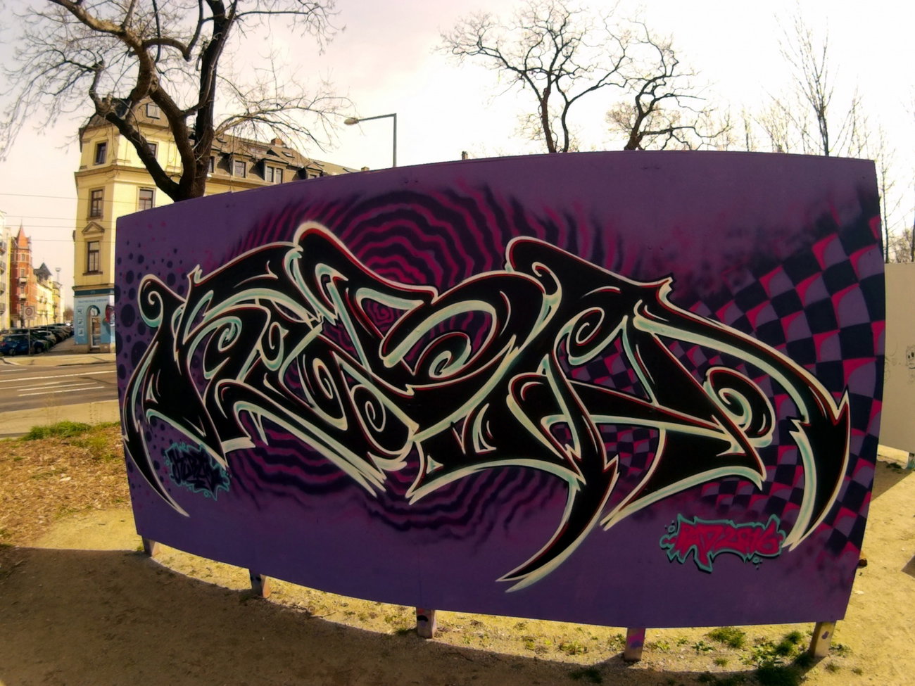 Graffiti in Dresden - Photo by KUBA182 - kuba, pad (2016)