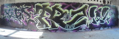 Graffiti Wall - Photo by KUBA182 - Kuba, Frozd, PAD (2010)