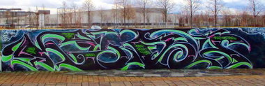Graffiti Wall - Photo by KUBA182 (2016)