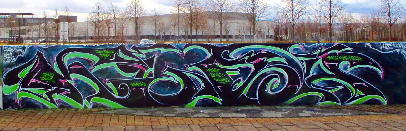 Graffiti Wall - Photo by KUBA182 (2016)