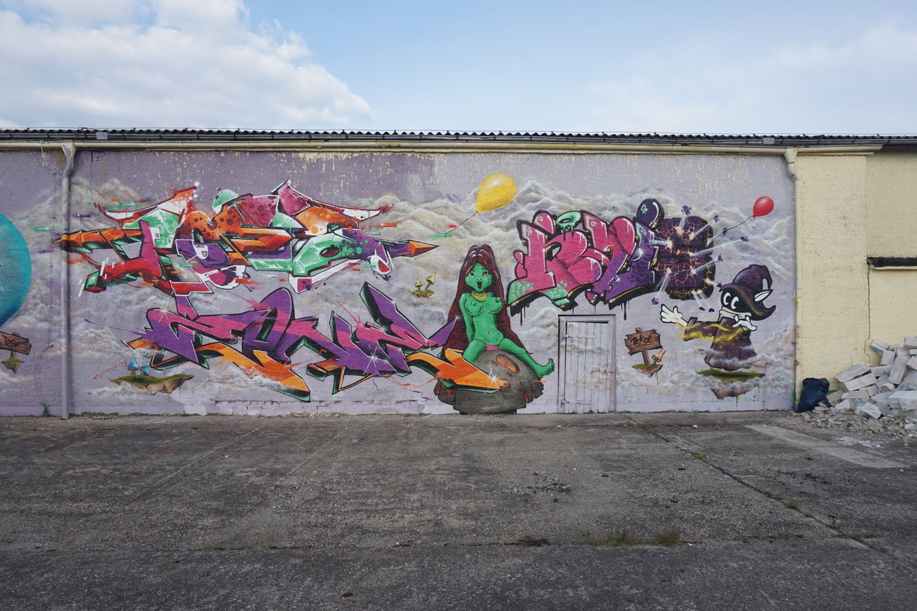 Graffiti Wall - Photo by KUBA182 (2016)
