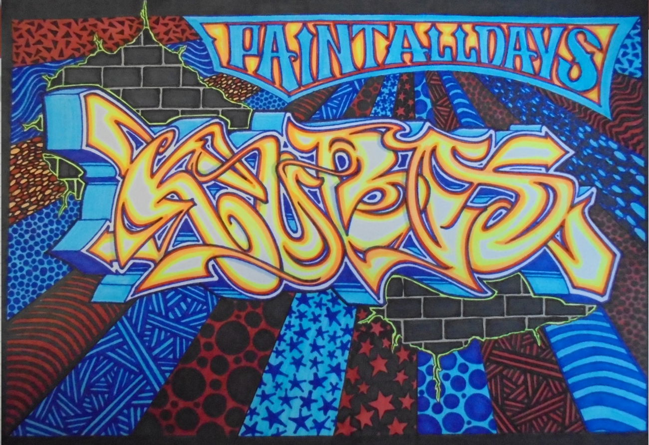 Graffiti Sketch - Photo by KUBA182 - kuba, pad, paintalldays (2018)