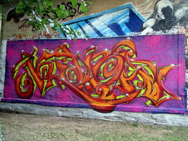 Graffiti Wall - Photo by KUBA182 - pad, kuba, 10years (2016)