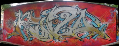 Graffiti Wall - Photo by KUBA182 - Kuba, PAD (2015)