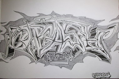 Graffiti Wall - Photo by KUBA182 - kuba, crash (2016)