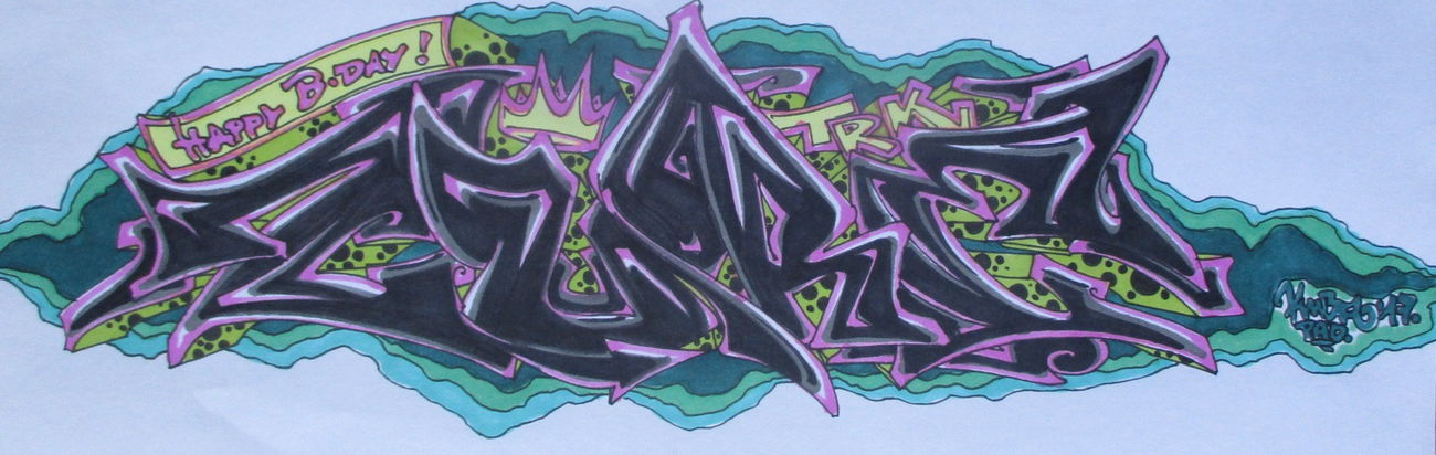 Graffiti Sketch - Photo by KUBA182 (2017)