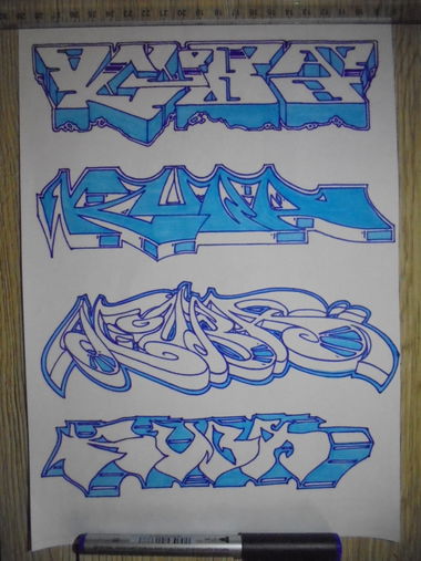 Graffiti Sketch - Photo by KUBA182 - kuba (2018)