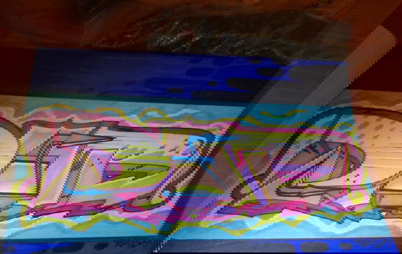 Graffiti Sketch - Photo by KUBA182 - pad, kuba, weed (2015)