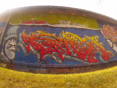 Graffiti Wall - Photo by KUBA182 - kuba, pad (2017)