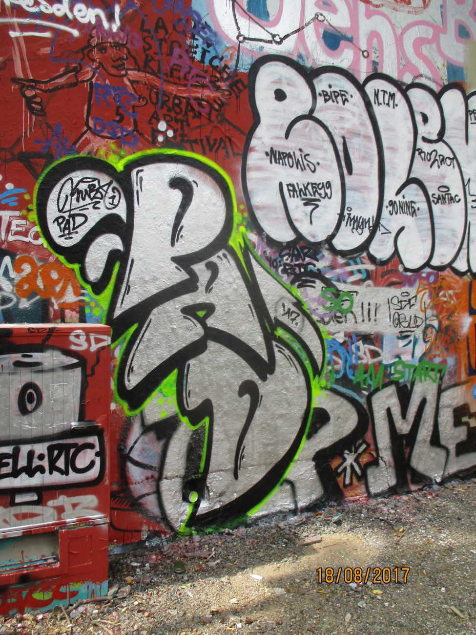 Graffiti Wall - Photo by KUBA182 (2017)