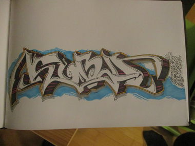 Graffiti Sketch - Photo by KUBA182 - Kuba (2016)