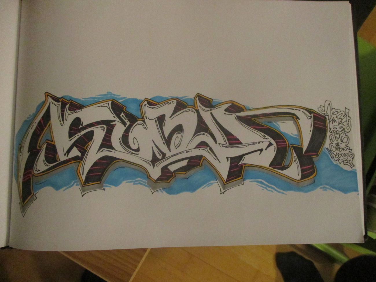 Graffiti Sketch - Photo by KUBA182 - Kuba (2016)