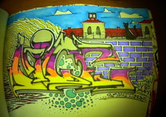 Graffiti Sketch - Photo by KUBA182 - nice, battle, kuba (2016)