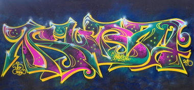 Graffiti Wall - Photo by KUBA182 - Kuba, PAD (2015)