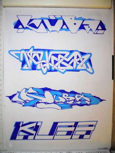 Graffiti Sketch - Photo by KUBA182 - kuba, pad, serie (2019)