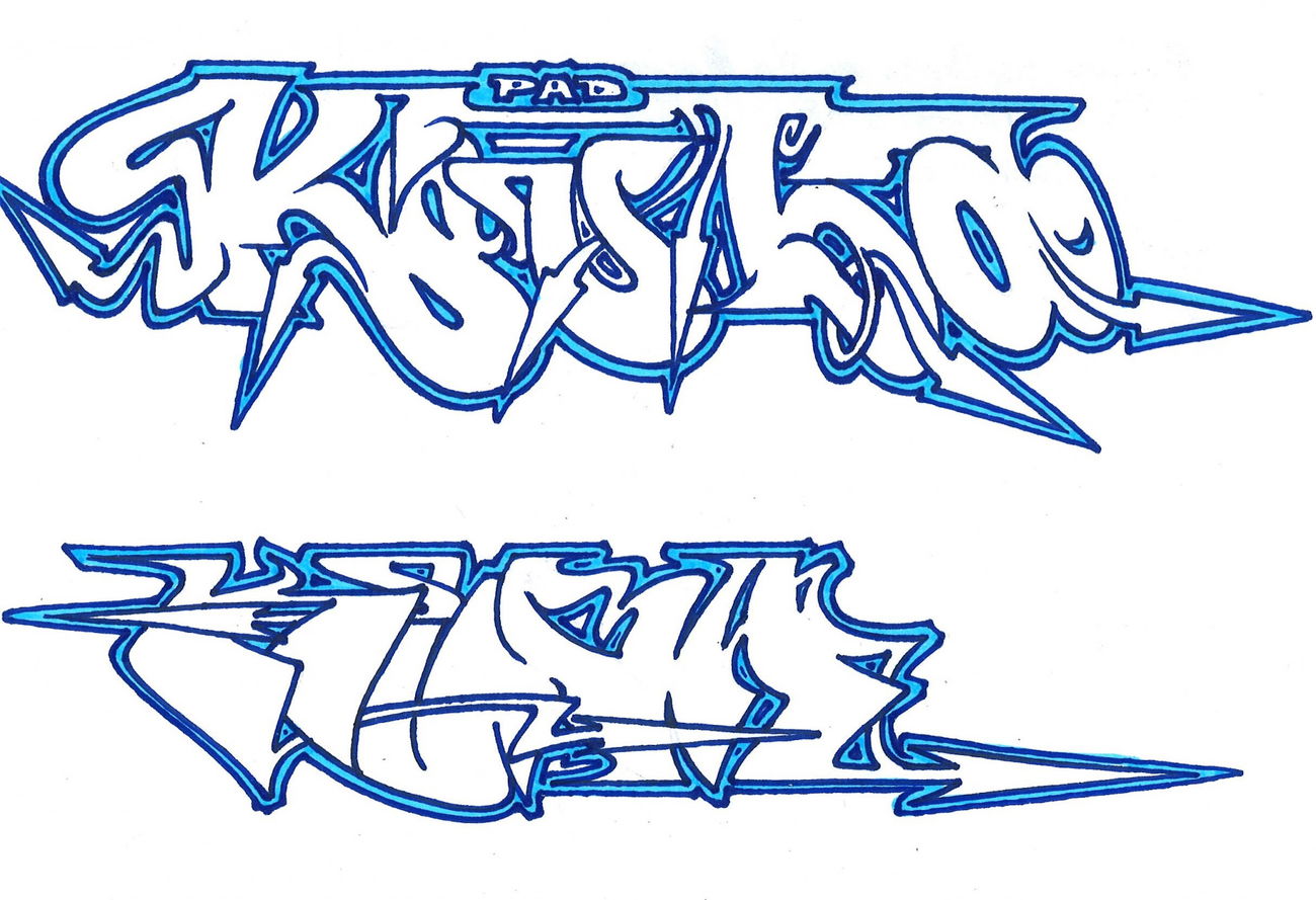 Graffiti Sketch - Photo by KUBA182 - kuba, pad (2019)