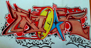Graffiti Sketch - Photo by KUBA182 - nook, kuba, pad (2014)
