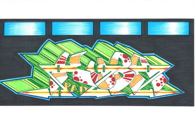 Graffiti Sketch - Photo by KUBA182 - kuba, pad, paintalldays (2018)