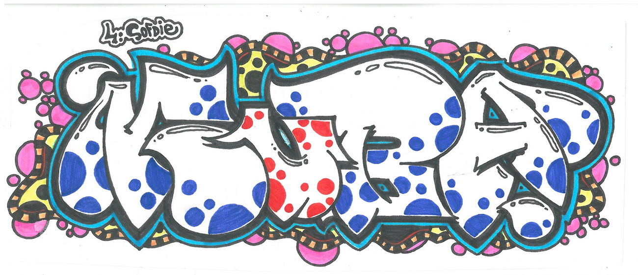 Graffiti Sketch - Photo by KUBA182 - kuba, pad (2017)