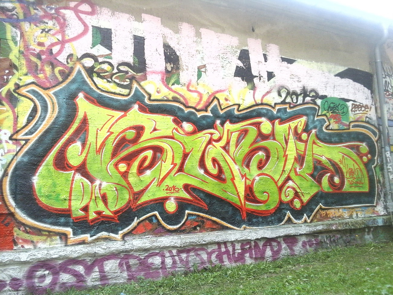 Graffiti Wall - Photo by KUBA182 - kuba, pad (2016)
