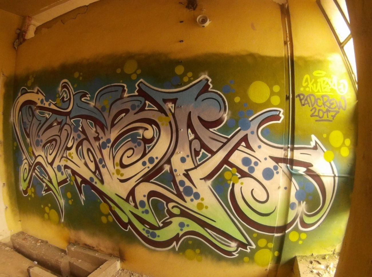 Graffiti Wall - Photo by KUBA182 - kuba, pad, abandoned_area (2017)