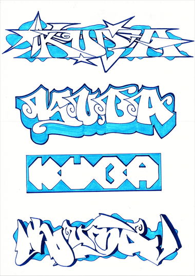 Graffiti Sketch - Photo by KUBA182 (2019)