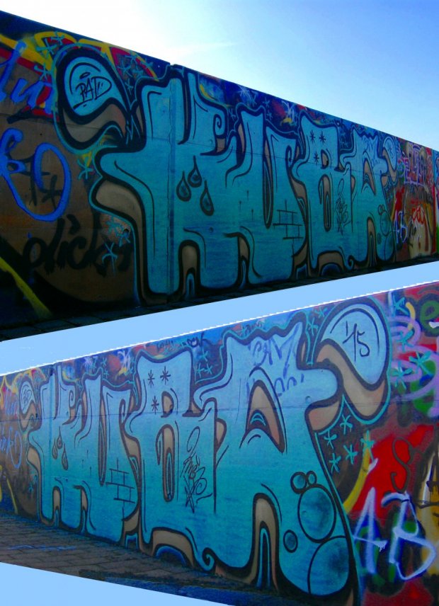 Graffiti Wall - Photo by KUBA182 - kuba, pad, nschnelles (2015)