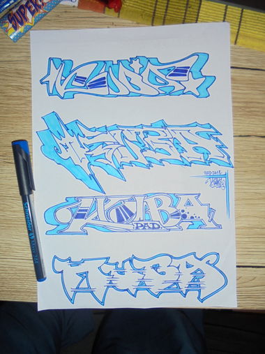 Graffiti Sketch - Photo by KUBA182 - kuba (2018)