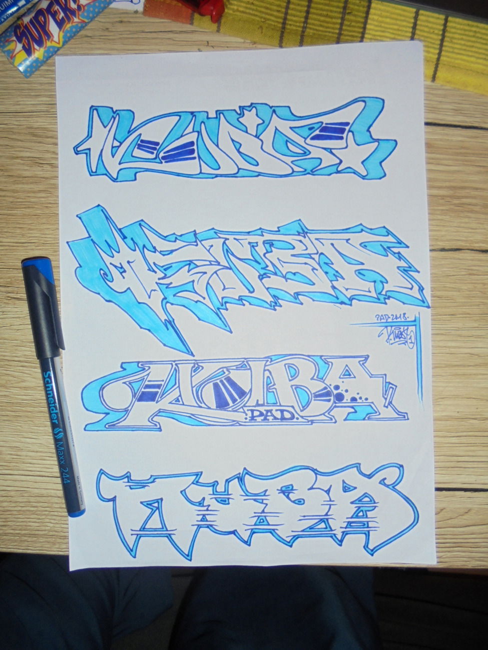 Graffiti Sketch - Photo by KUBA182 - kuba (2018)