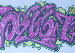 Graffiti Wall - Photo by KUBA182 - kuba, pad, spleen (2017)