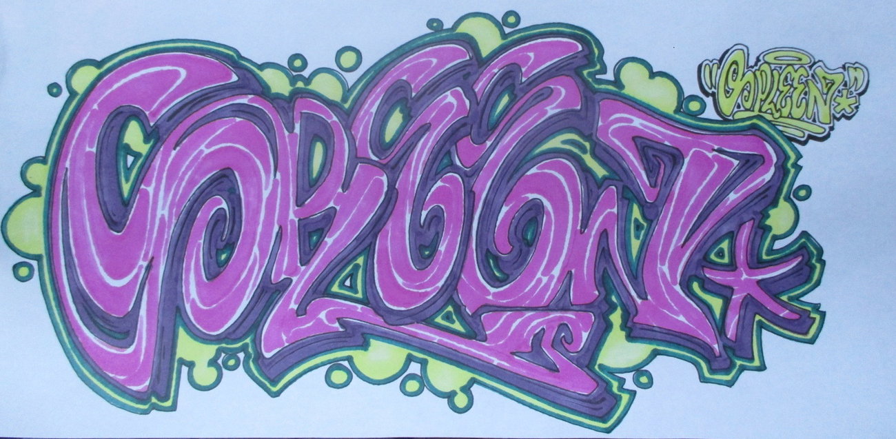 Graffiti Wall - Photo by KUBA182 - kuba, pad, spleen (2017)