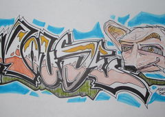 Graffiti Wall - Photo by KUBA182 - kuba, mouse, pad (2016)