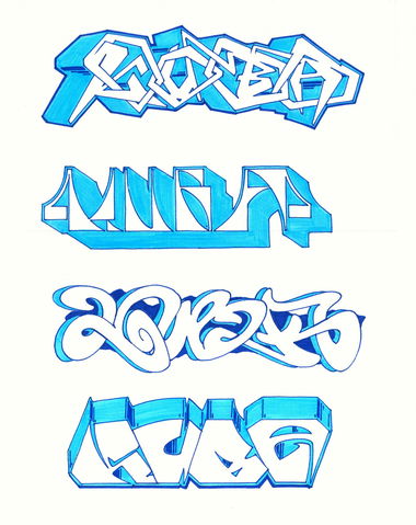 Graffiti Sketch - Photo by KUBA182 (2019)