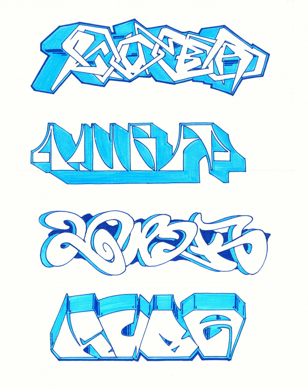 Graffiti Sketch - Photo by KUBA182 (2019)