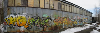 Graffiti Wall - Photo by KUBA182 - fg, Freiberg (2017)