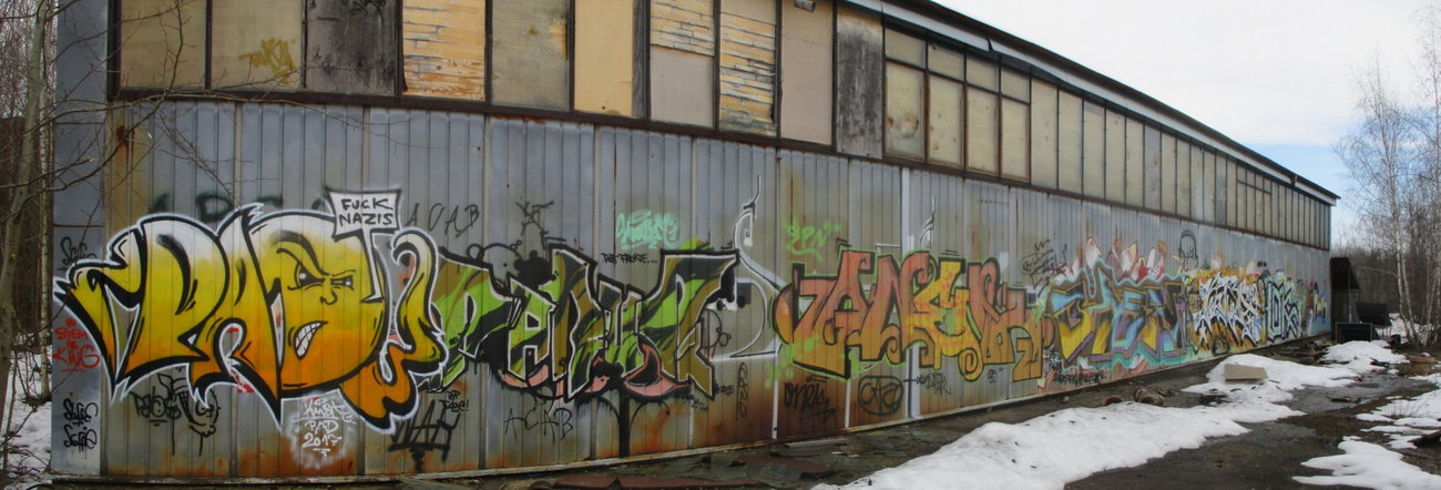 Graffiti Wall - Photo by KUBA182 - fg, Freiberg (2017)