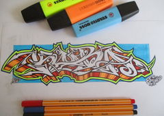 Graffiti Sketch - Photo by KUBA182 - kuba, pad, kuba182 (2017)