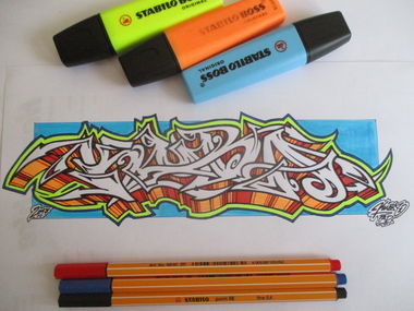 Graffiti Sketch - Photo by KUBA182 - kuba, pad, kuba182 (2017)