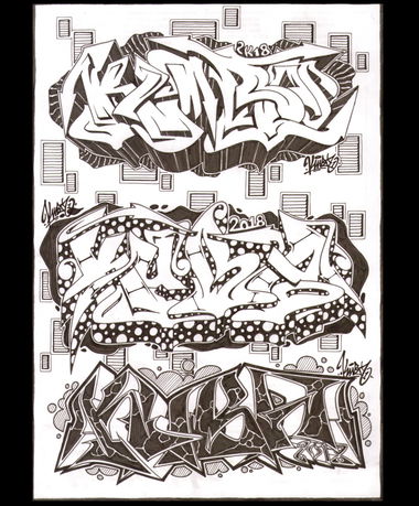 Graffiti Sketch - Photo by KUBA182 - kuba, pad, paintalldays (2018)
