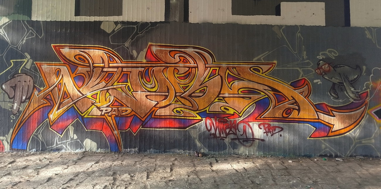 Graffiti Wall in Dresden - Photo by KUBA182 (2026)