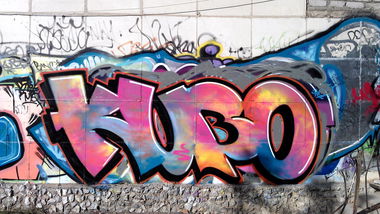Graffiti Wall in Russia - Photo by KUBO - Russia, colors