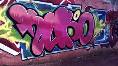 Graffiti Wall - Photo by KUBO (2012)
