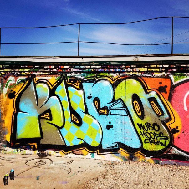 Graffiti in Russia - Photo by KUBO - colors, Russia, juicy (2015)