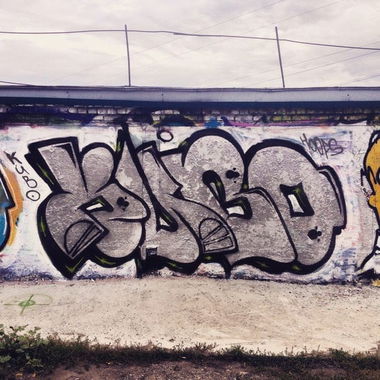 Graffiti Photo by KUBO - chrome, Russia, 2015 (2015)